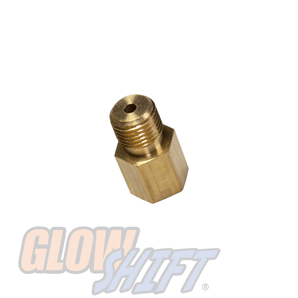 1/827 NPT Female to M10 x P1.0 Gauge Sensor Sender Thread Adapter