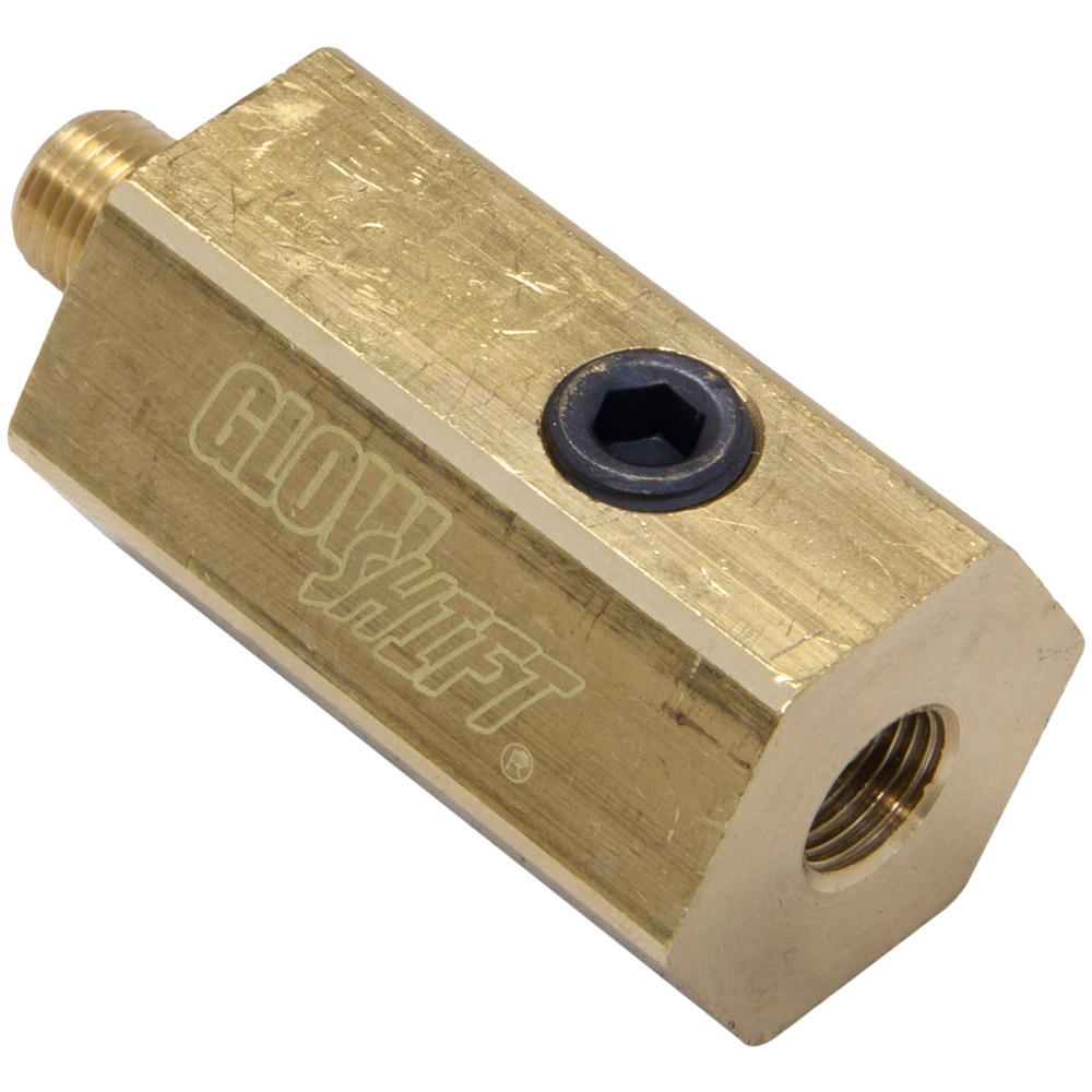 1/8 BSPT Oil Pressure & Temperature Sensor Thread Adapter for 1216