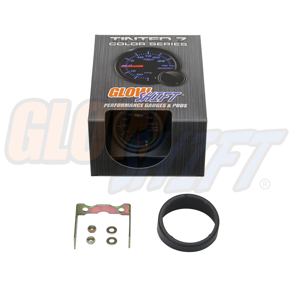 Auto Parts and Vehicles GST713 52mm GlowShift Tinted 7 Color 200 PSI