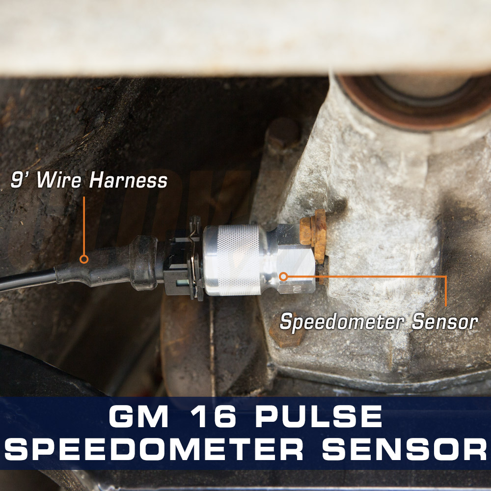 GlowShift GM MOPAR 16 Pulse Mechanical to Electronic Speedometer Signal