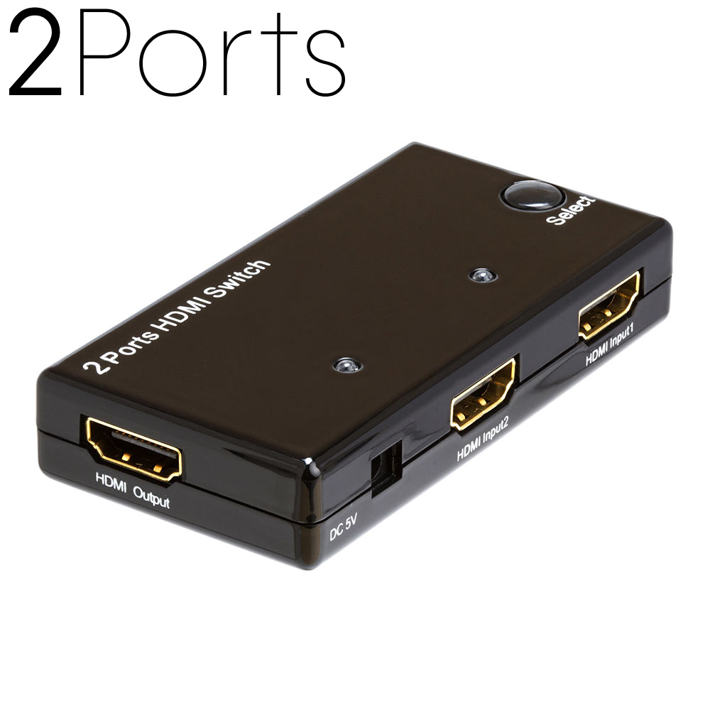 2x1 3x1 5x1 HDMI Switch Splitter IR Remote Selector Hub HDTV 1080p 3D ARC Laptop - Picture 5 of 6