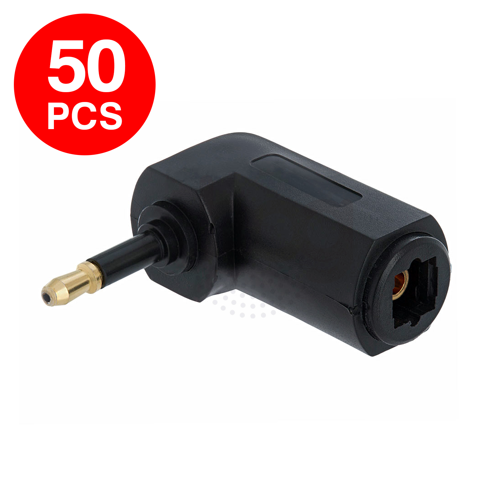 Cablecc Optical Toslink Male to Mini 3.5mm Toslink Female Audio Adapter 2pcs//lot