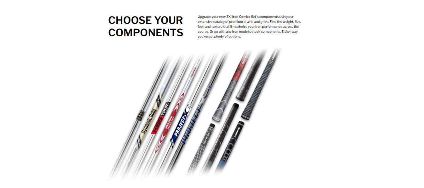 Srixon Iron Combo Set Builder ZXi4 ZXi5 ZXi7 Fujikura Custom