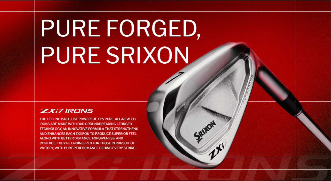 Srixon ZXi7 Irons KBS C-Taper S-Taper Custom Steel Shaft Choose