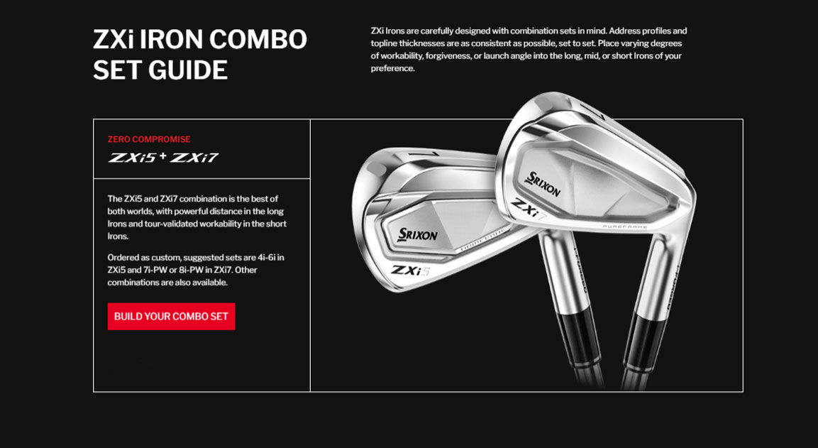 Srixon ZXi7 Irons KBS C-Taper S-Taper Custom Steel Shaft Choose