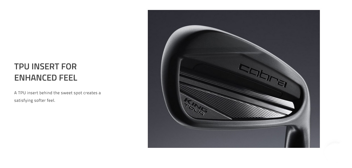 Cobra KING Tour Black Iron Set Project X LZ 5.5,6.0 & 6.5 Steel