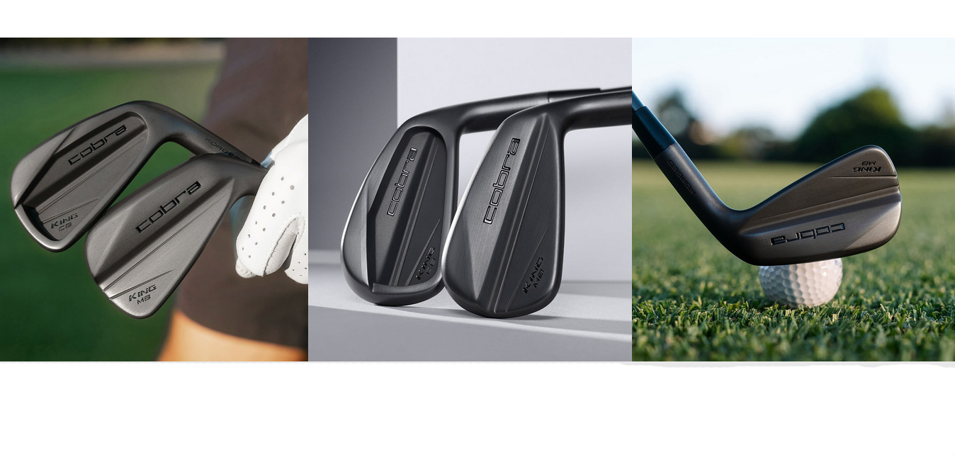 Cobra King Combo CB/MB Black Iron Set Project X Steel Custom Shaft