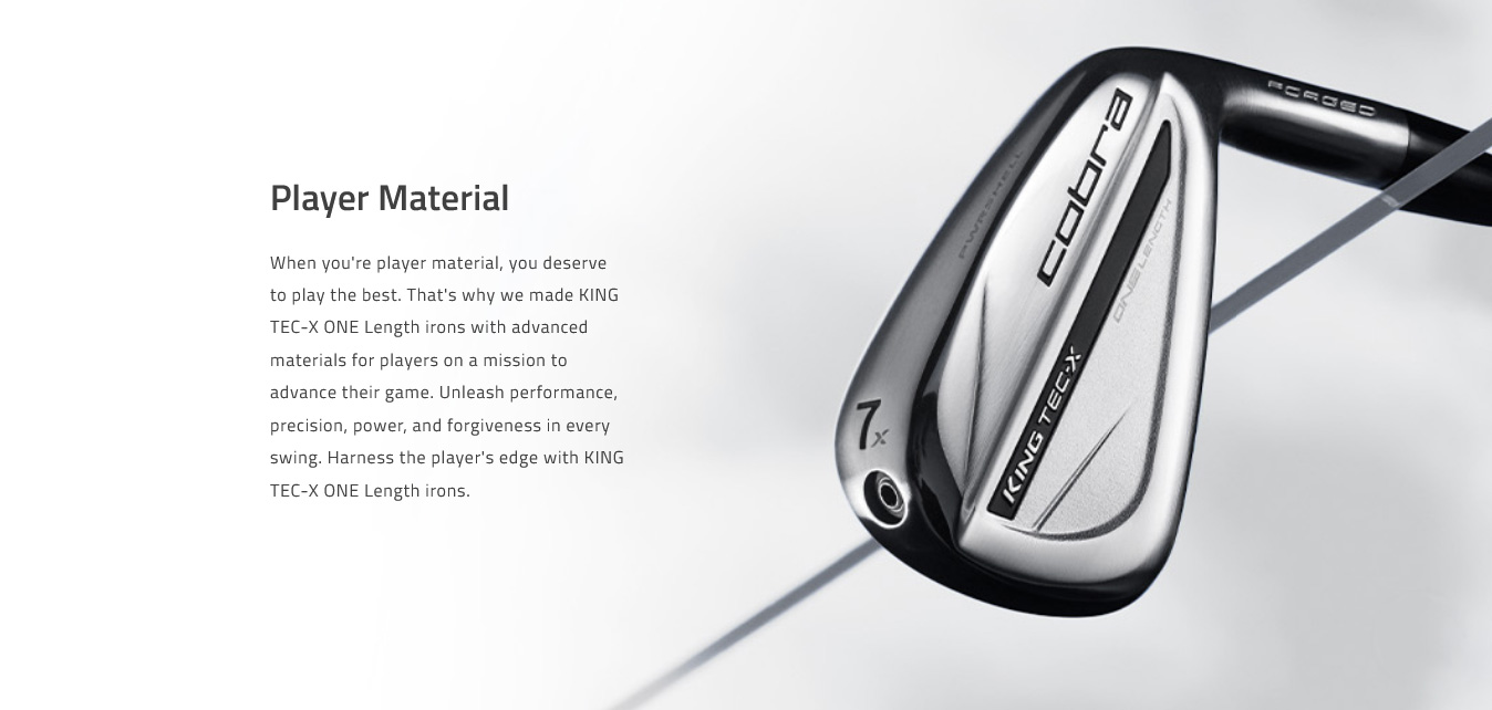 Cobra Legacy アイアンセット フレックスA Cobra LTDx Iron Set | Golf Avenue