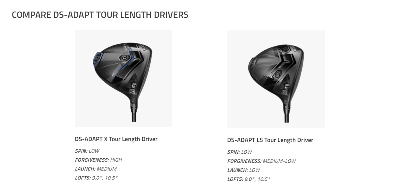 【レア】DS-ADAPT X ツアーレングス 9.0度 DS-ADAPT X Tour Length Driver Stock Options Graphite Shaft RH | eBay