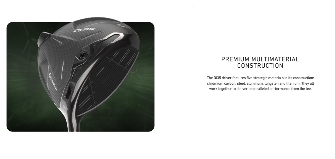 Taylormade Qi35 Driver 9 Mitsubishi Diamana BB 53 Regular