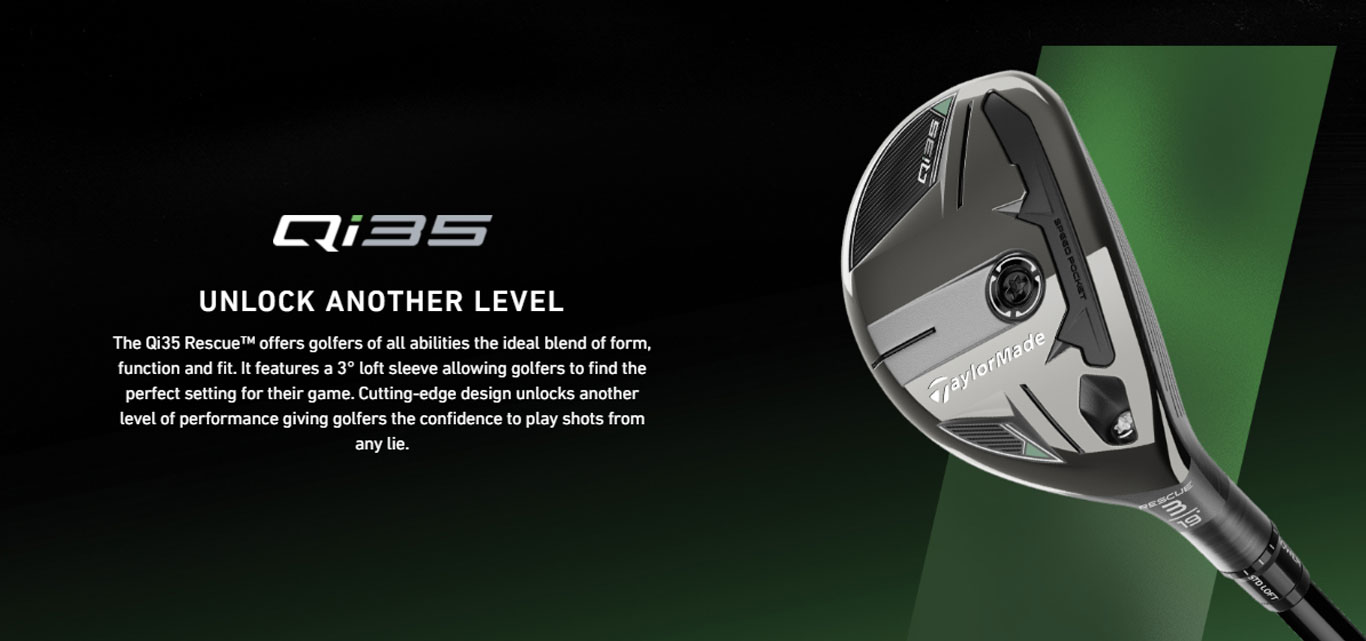 新品 未使用 TaylorMade Qi35 rescue 3番20° TaylorMade Qi35 Max Rescue - Wide World of Golf