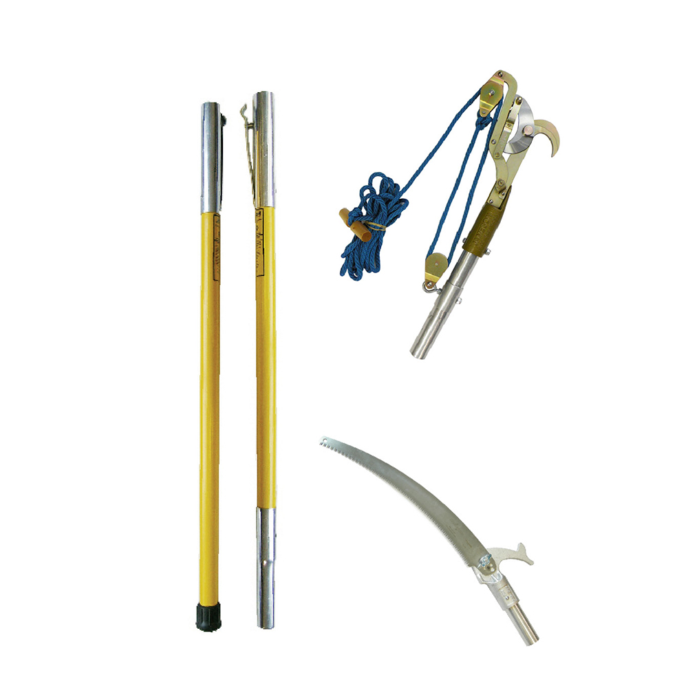 12/' Pole Pruner by Jameson w//B Lite Fiberglass Poles,Pruner Head Opens 1 3//4/"