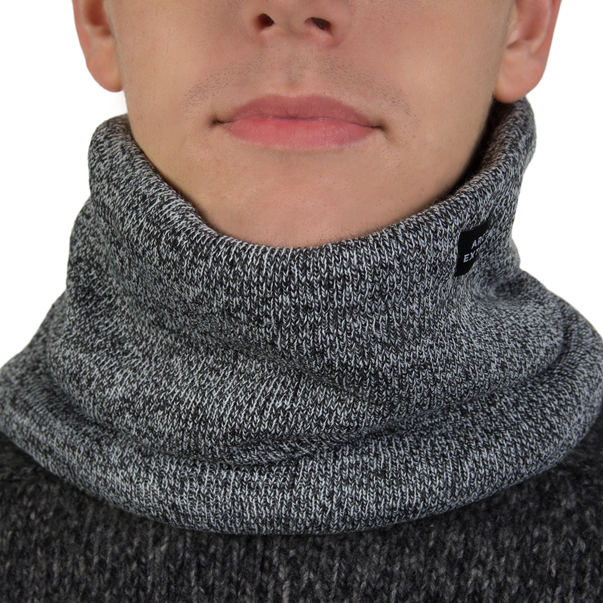 2pk Neck Warmer Neck Gaiter Set, Arctic Extreme Thermal Insulated