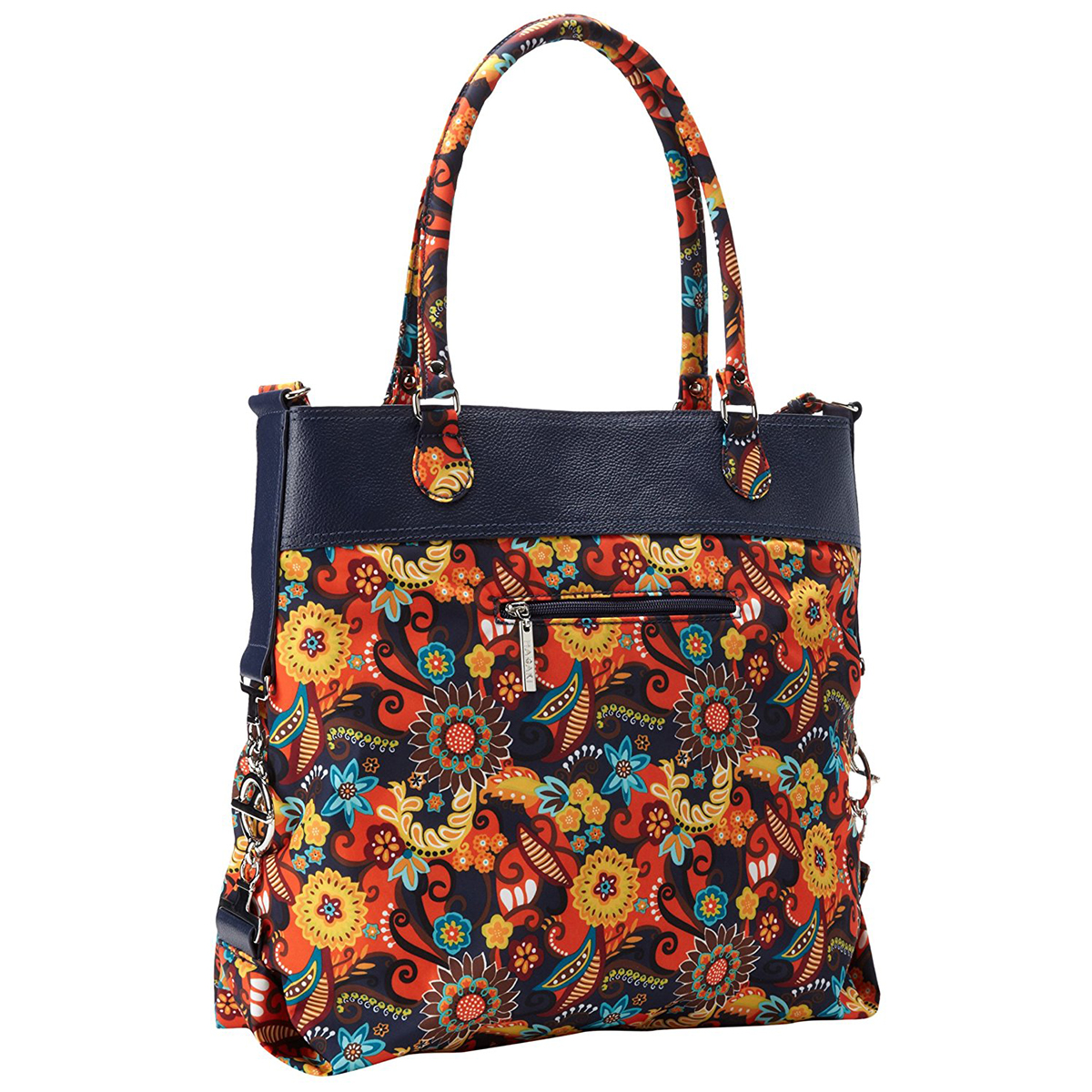 Hadaki Tote 15” Around Pod Bag Purse Crossbody Shopper Adjustable