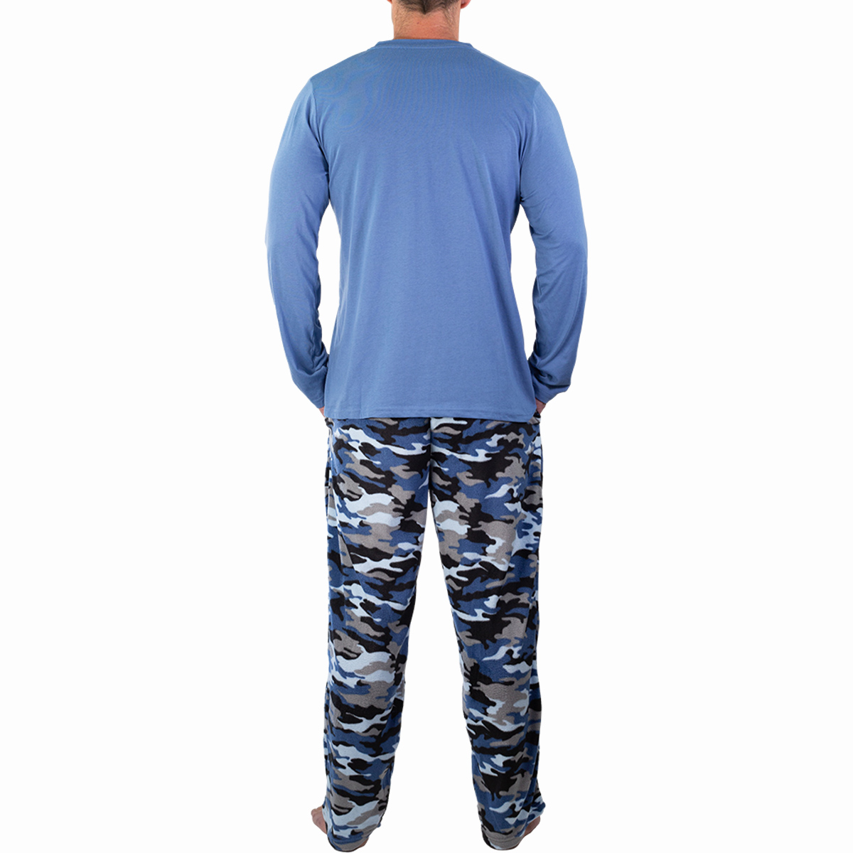 2pc DG Hill Men's Sleepwear Pajamas Set 
