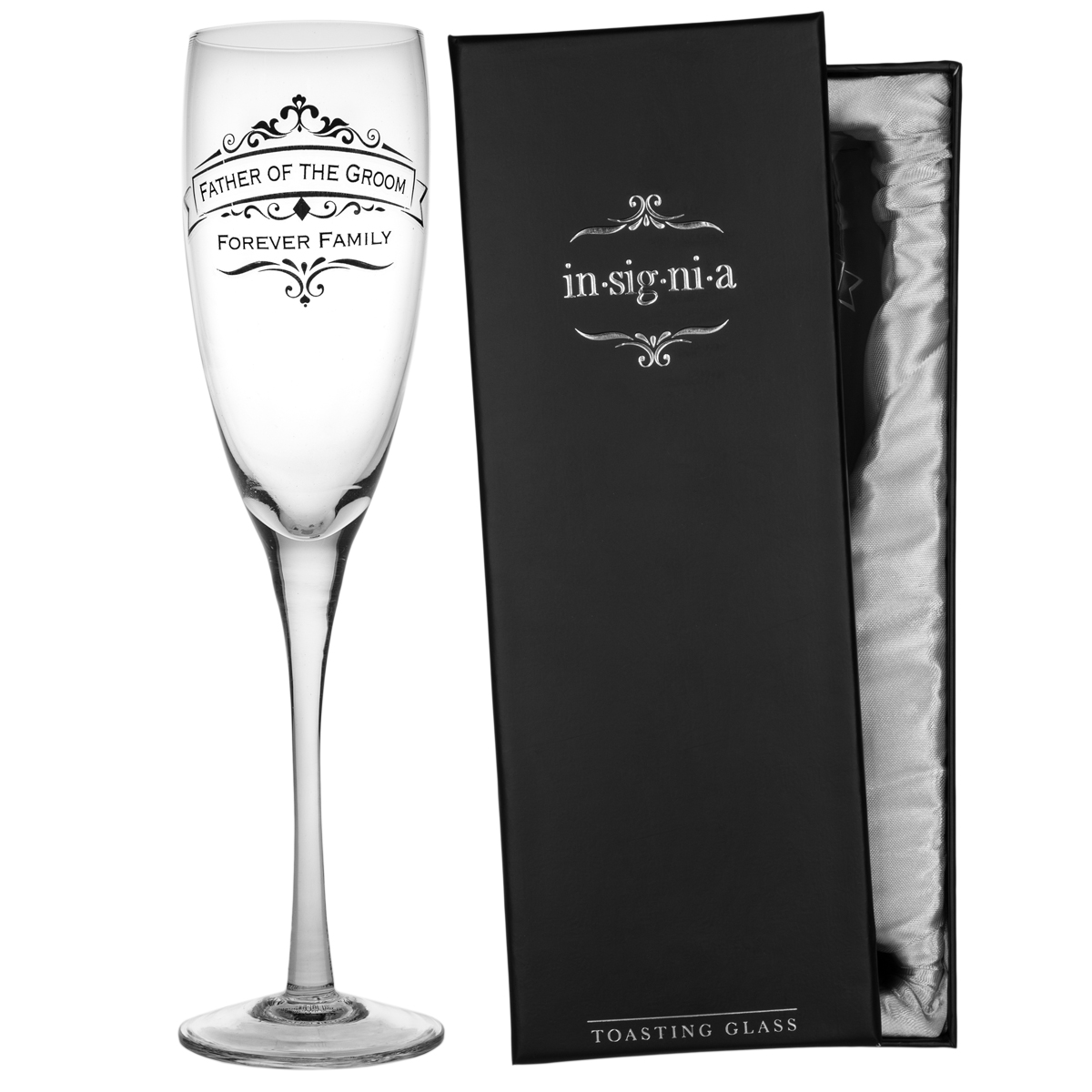 Father-Of-The-Groom-Wedding-11oz-Toasting-Glass-Enesco-Champagne-Flute-Gift-Box