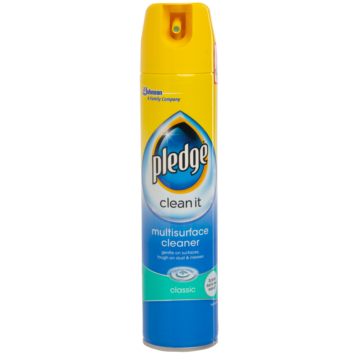 6 Pledge 8.5oz Furniture Polish Dusting Spray Can Household Cleaner