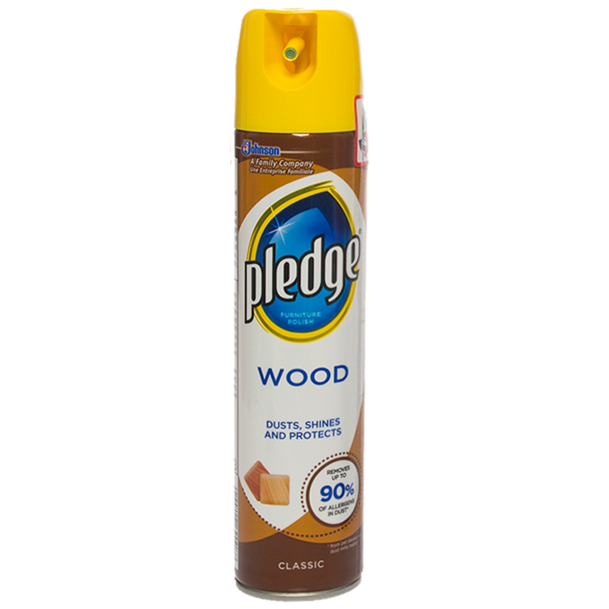6 Pledge 8.5oz Furniture Polish Dusting Spray Can Household Cleaner