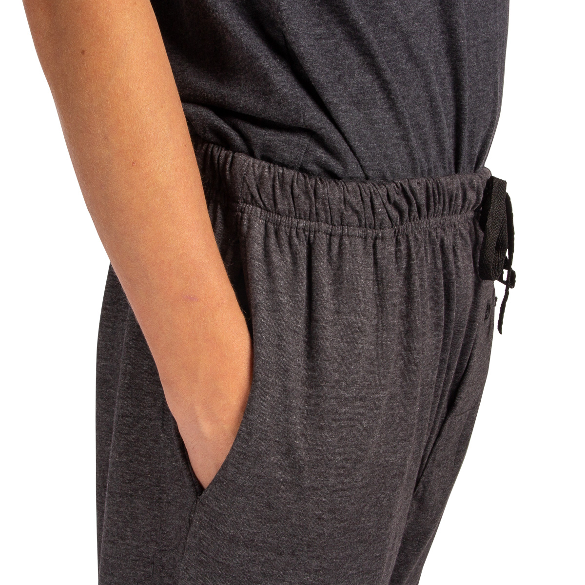 Tru Fit Mens Lounge Pants With Pockets Fly Cotton Soft Knit PJs Pajama