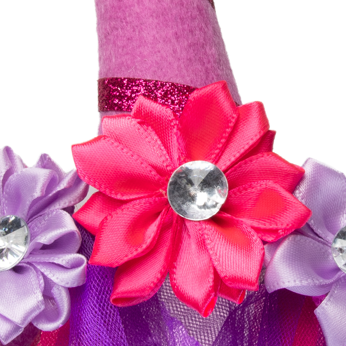 Unicorn Horn Headband Set With Chiffon Mane Costume Unicorn Party