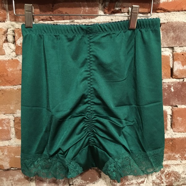 Rhonda Shear Emerald Green Lace Pin-Up Retro Style High Waist Panties New - Picture 6 of 8