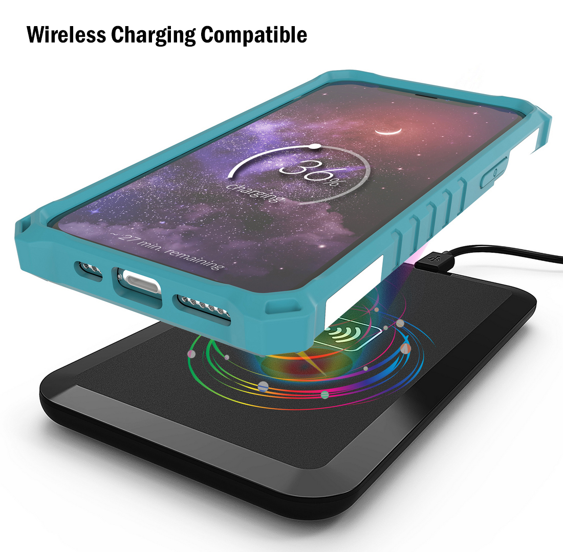 Rugged Tri-Shield Case Cover Kickstand Lanyard Strap for Apple iPhone 11 - 第 15/23 張圖片