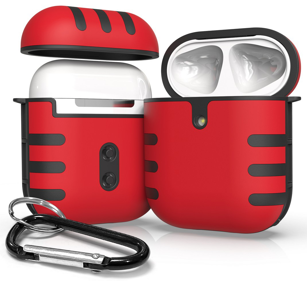 Duo Shield Hybrid Case Rugged Protective Cover for Apple Airpods
