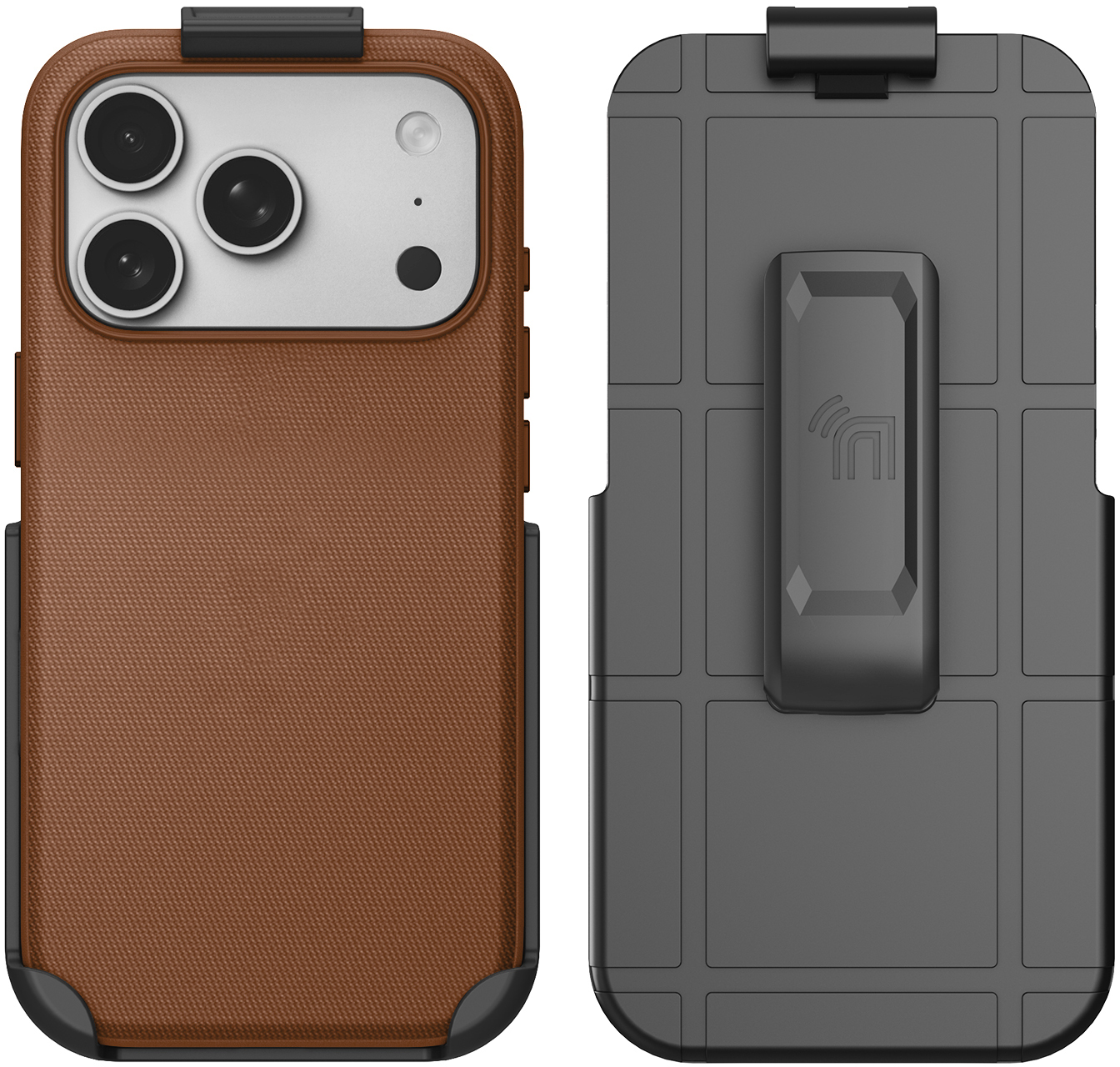 Woven Case & Belt Clip Holster for iPhone 17 Pro (Compatible with MagSafe)