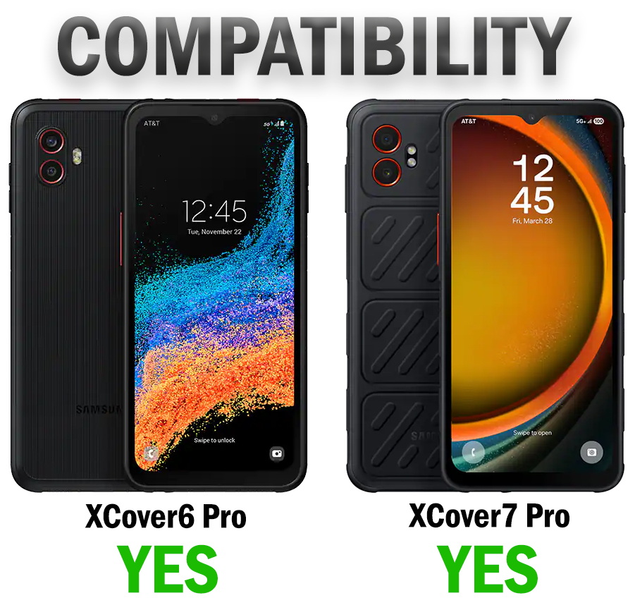 Rugged Case with Stand Ring Grip for Samsung Galaxy XCover 7 Pro Phone (2025) - Picture 8 of 41