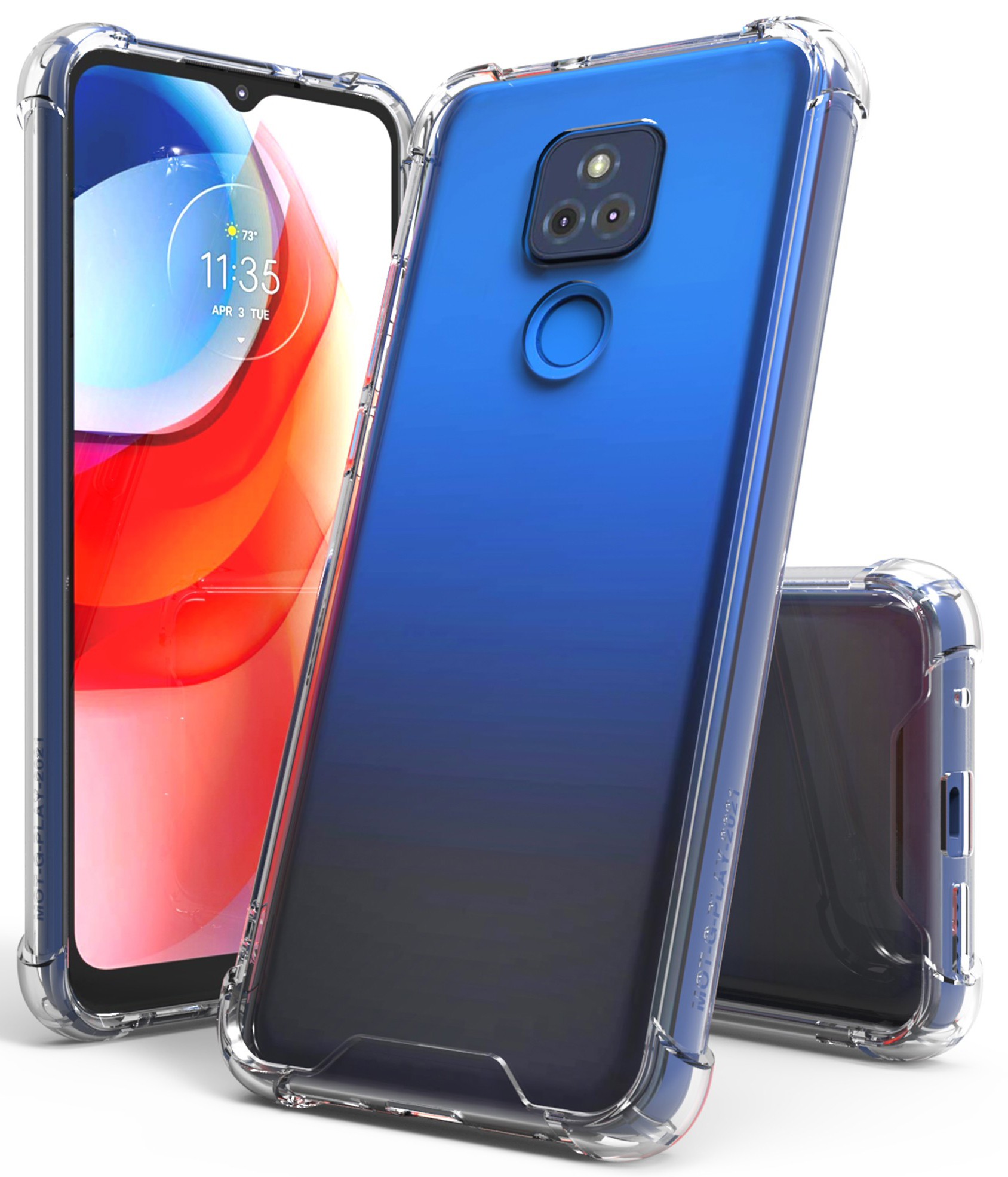 AquaFlex Transparent Anti-Shock Clear Case Cover for Motorola Moto G Play  2021 | eBay