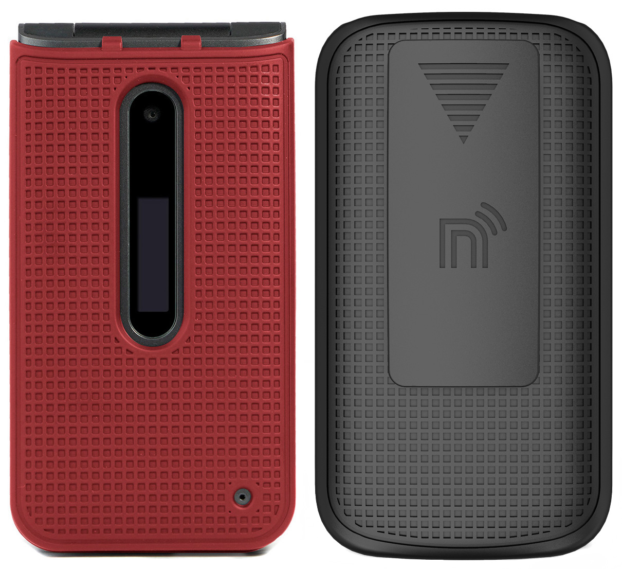 Hard Case Cover and Belt Clip Holster Combo for LG Wine 2 LTE Flip Phone LM-Y120 - Picture 46 of 66
