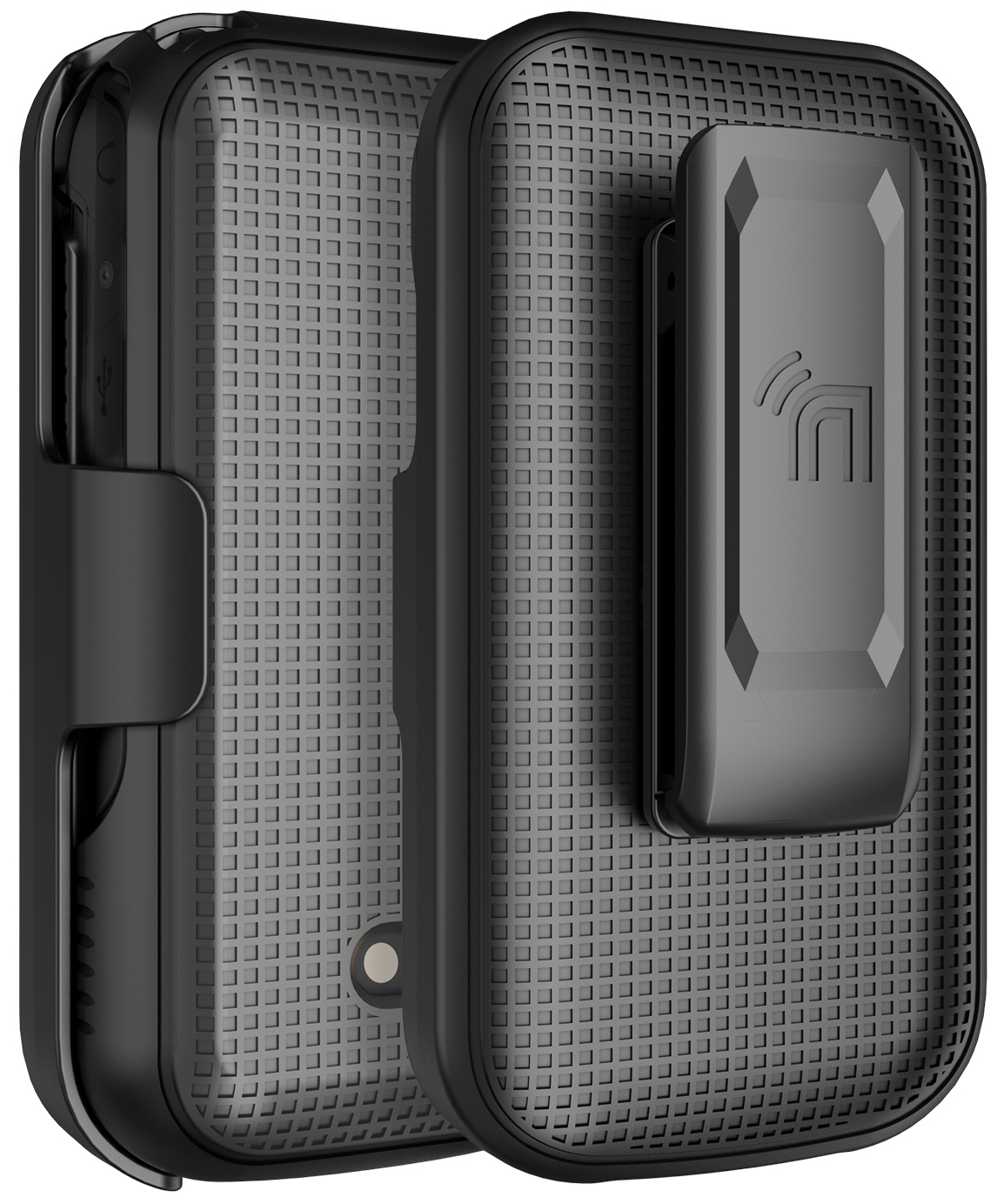 Hard Case and Belt Clip Holster Combo for Sonim XP3 Plus 5G (XP3plus X320 2025)