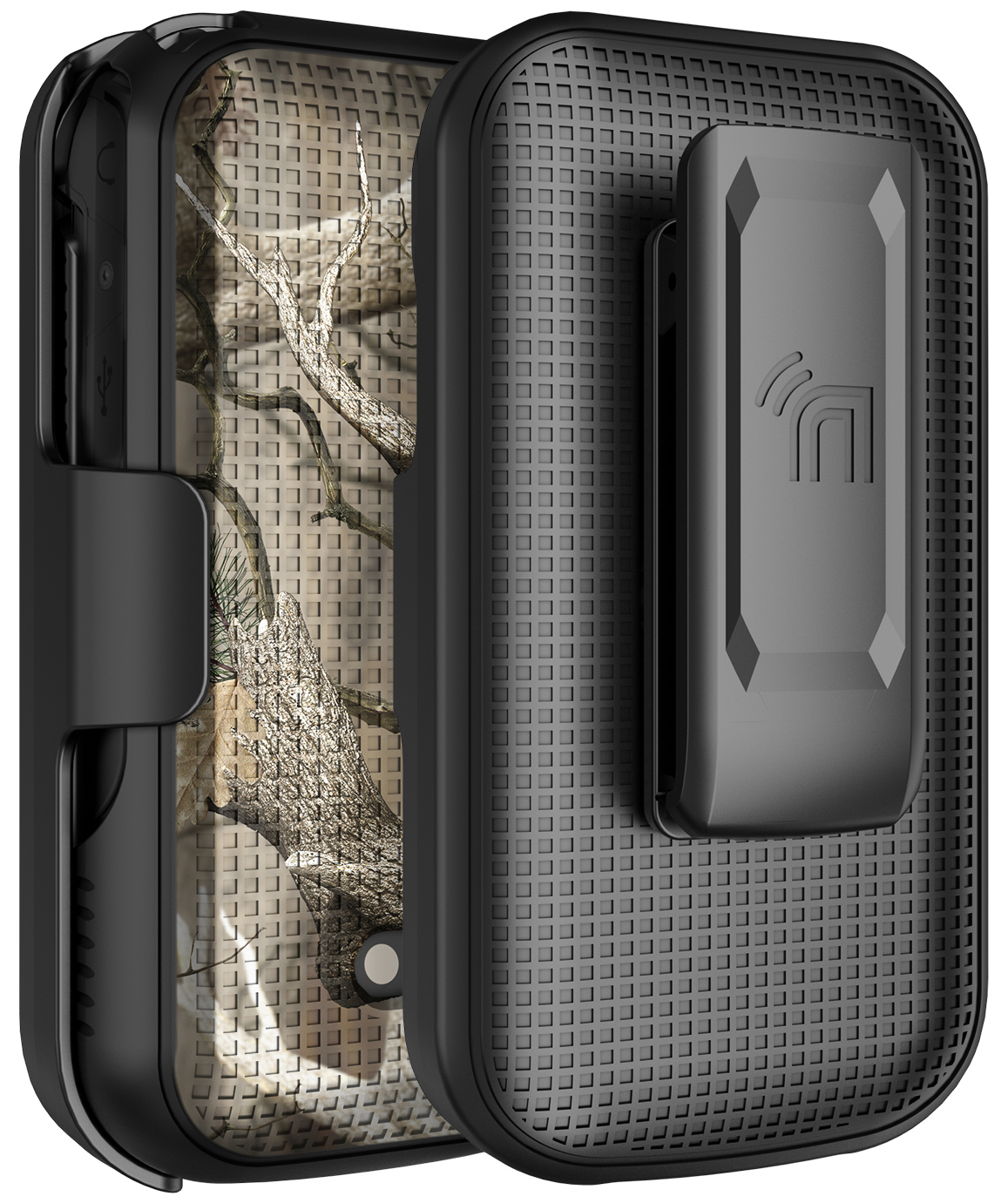Hard Case and Belt Clip Holster Combo for Sonim XP3 Plus 5G (XP3plus X320 2025)