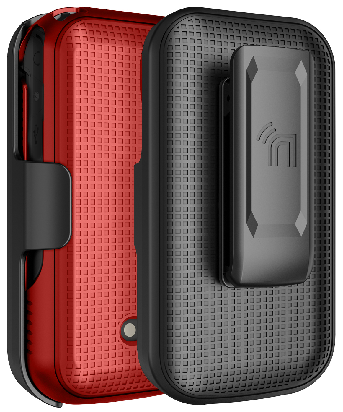 Hard Case and Belt Clip Holster Combo for Sonim XP3 Plus 5G (XP3plus X320 2025)