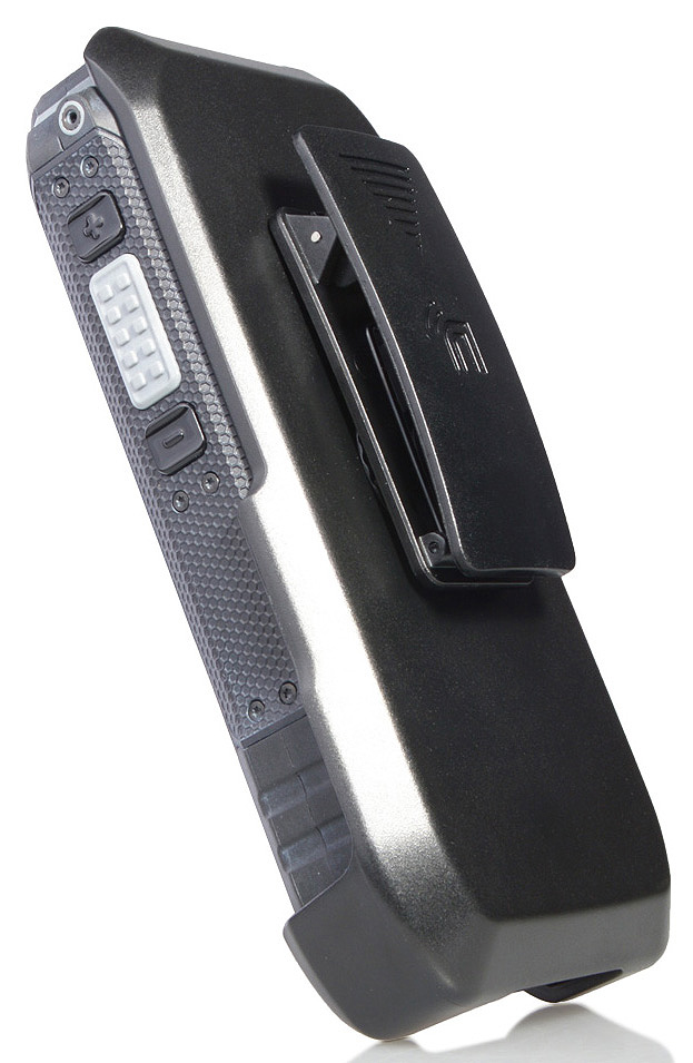 Etui de ceinture vertical taille 2 XL noir pour téléphone avec clip