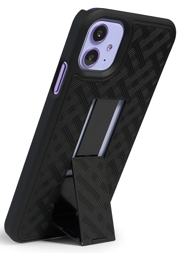 Slim Kickstand Case Hard Shell Cover for Apple iPhone 11