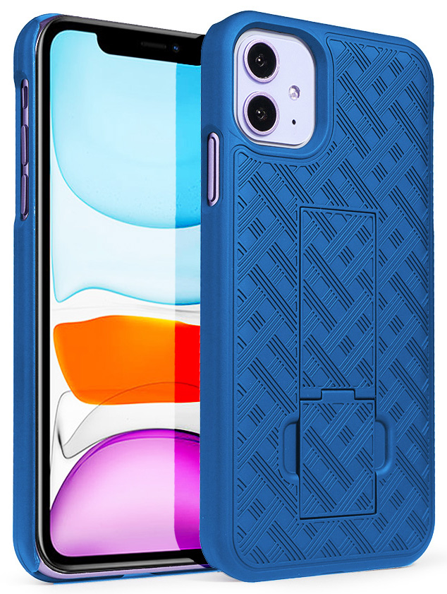 Slim Kickstand Case Hard Shell Cover for Apple iPhone 11
