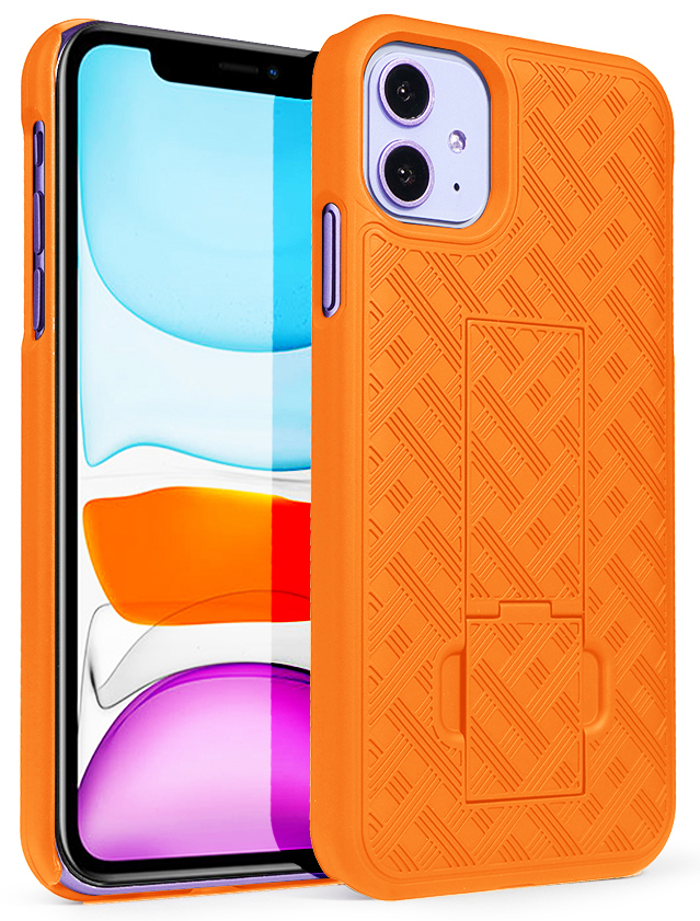 Slim Kickstand Case Hard Shell Cover for Apple iPhone 11