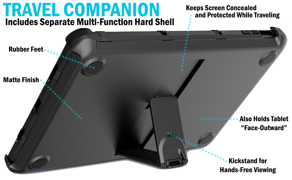 Special Ops Case and Hard Travel Cover Stand for Google Pixel Tablet (2023) - 第 7/44 張圖片