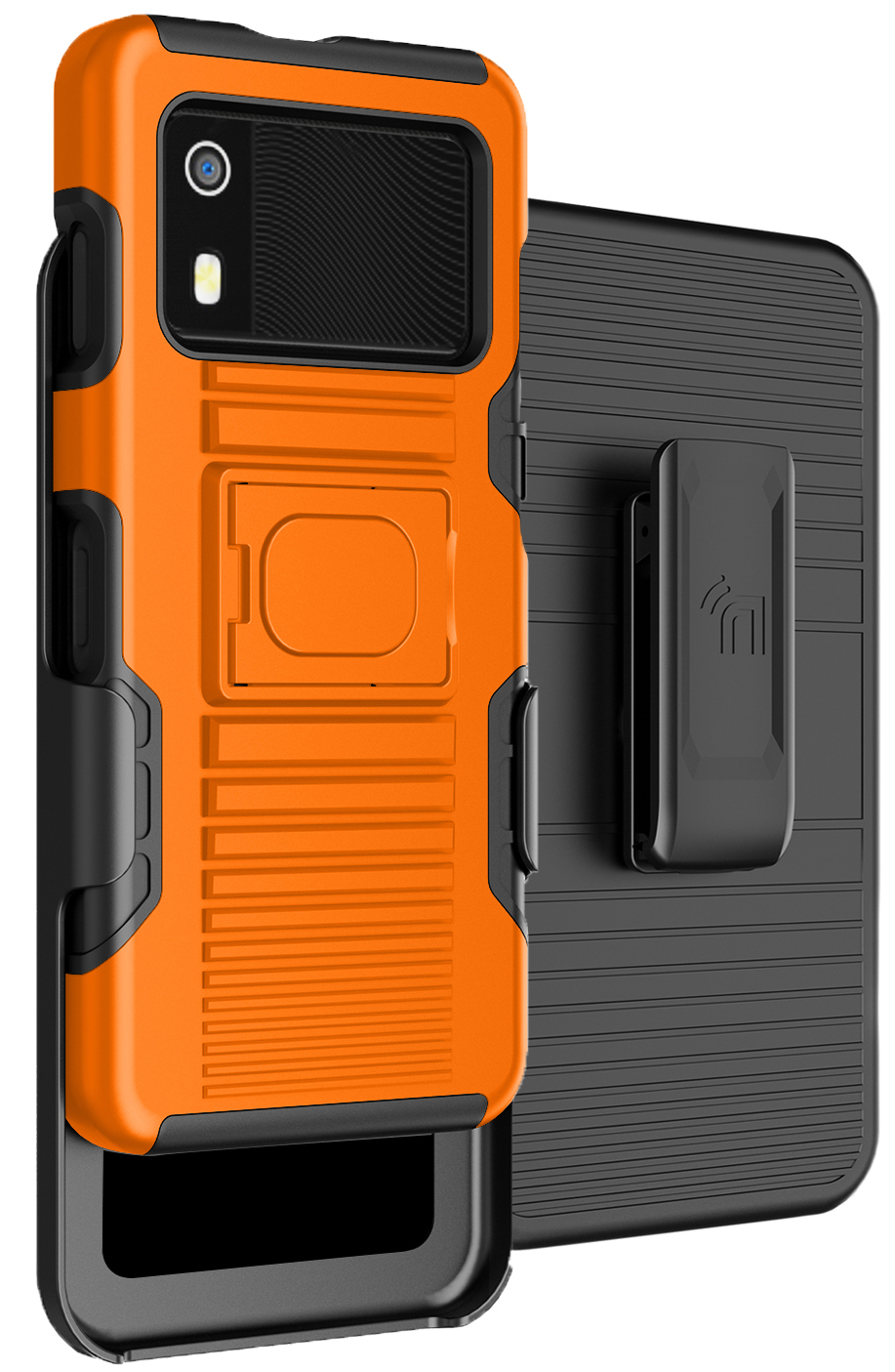 Rugged Case with Grip Stand and Belt Clip Holster for Zebra EM45 RFID Mobile