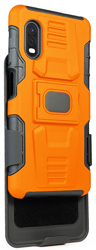 Rugged Case Stand and Belt Clip Holster for Samsung Galaxy XCover Pro (SM-G715) - Picture 26 of 27