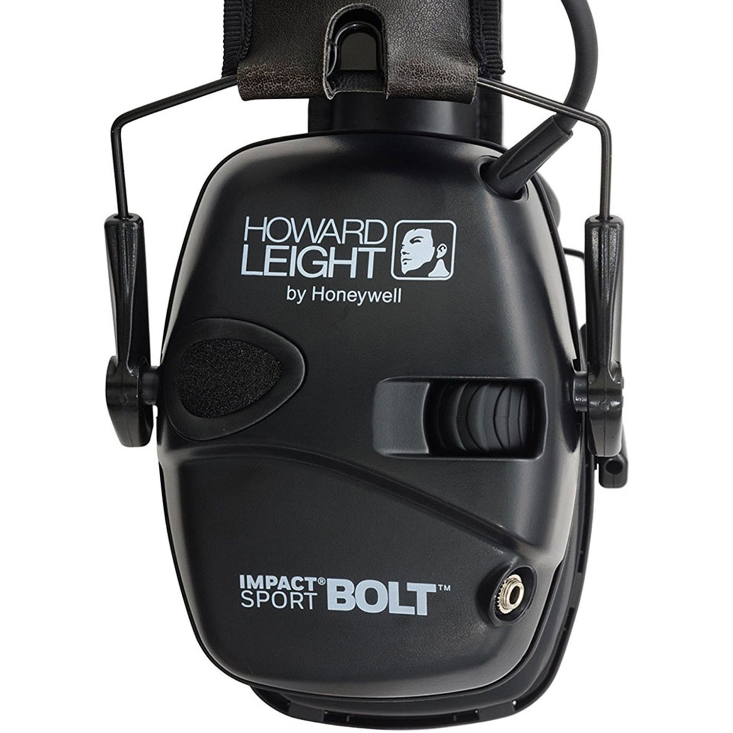 Howard Leight Impact Sport Bolt, Electronic Earmuff, Folding, Black R ...