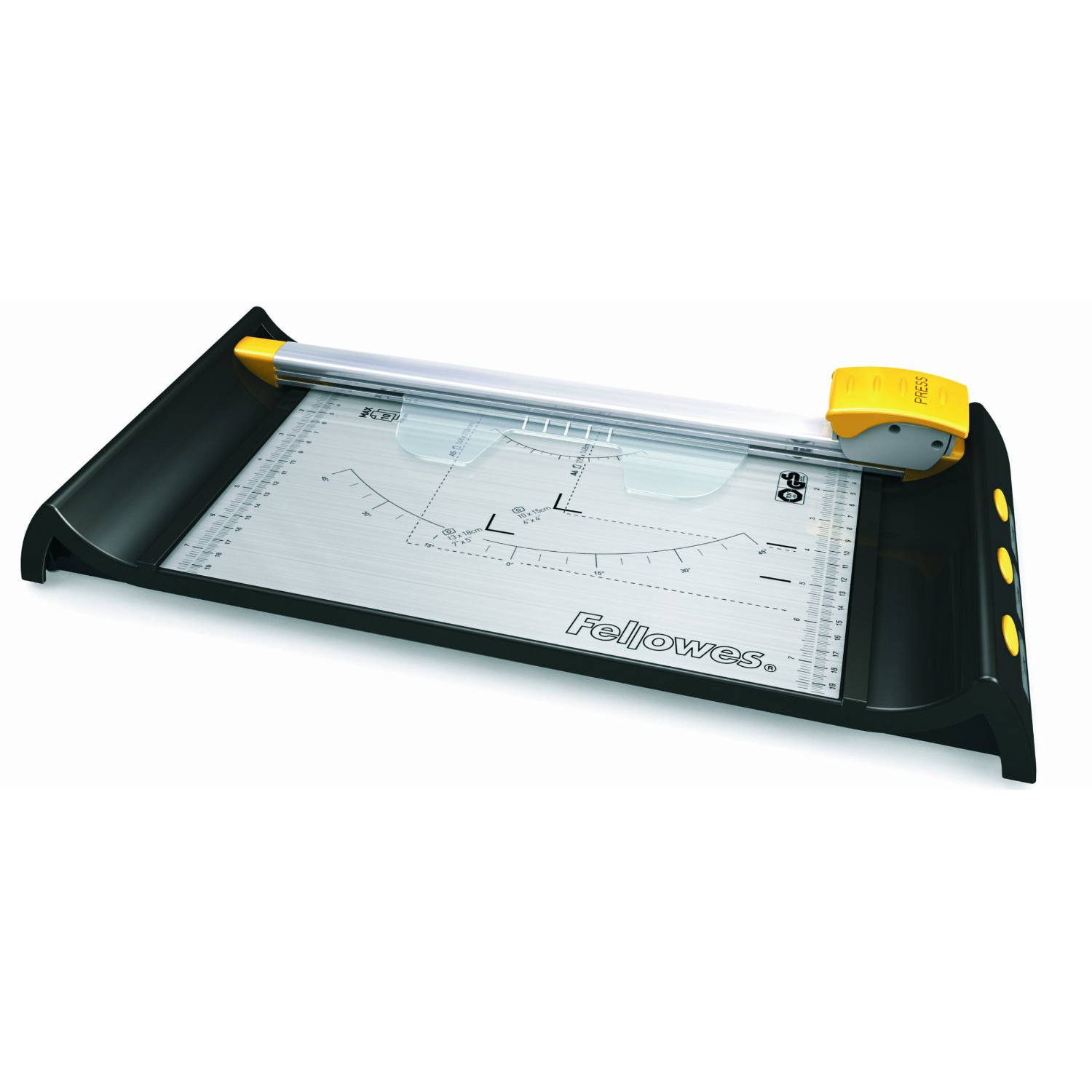 Fellowes Neutron Plus 12" Rotary Paper Trimmer with SafeCut Blade