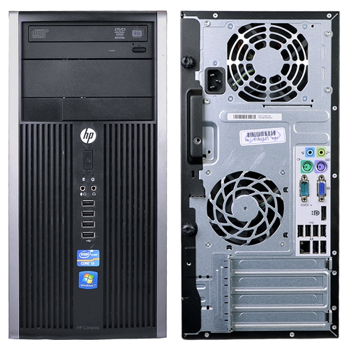 HP Compaq 6200 Pro Tower Computer Intel i32100 Dual Core 3.1GHz 4GB
