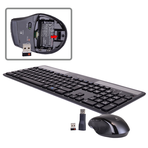 solar powered keyboard and mouse