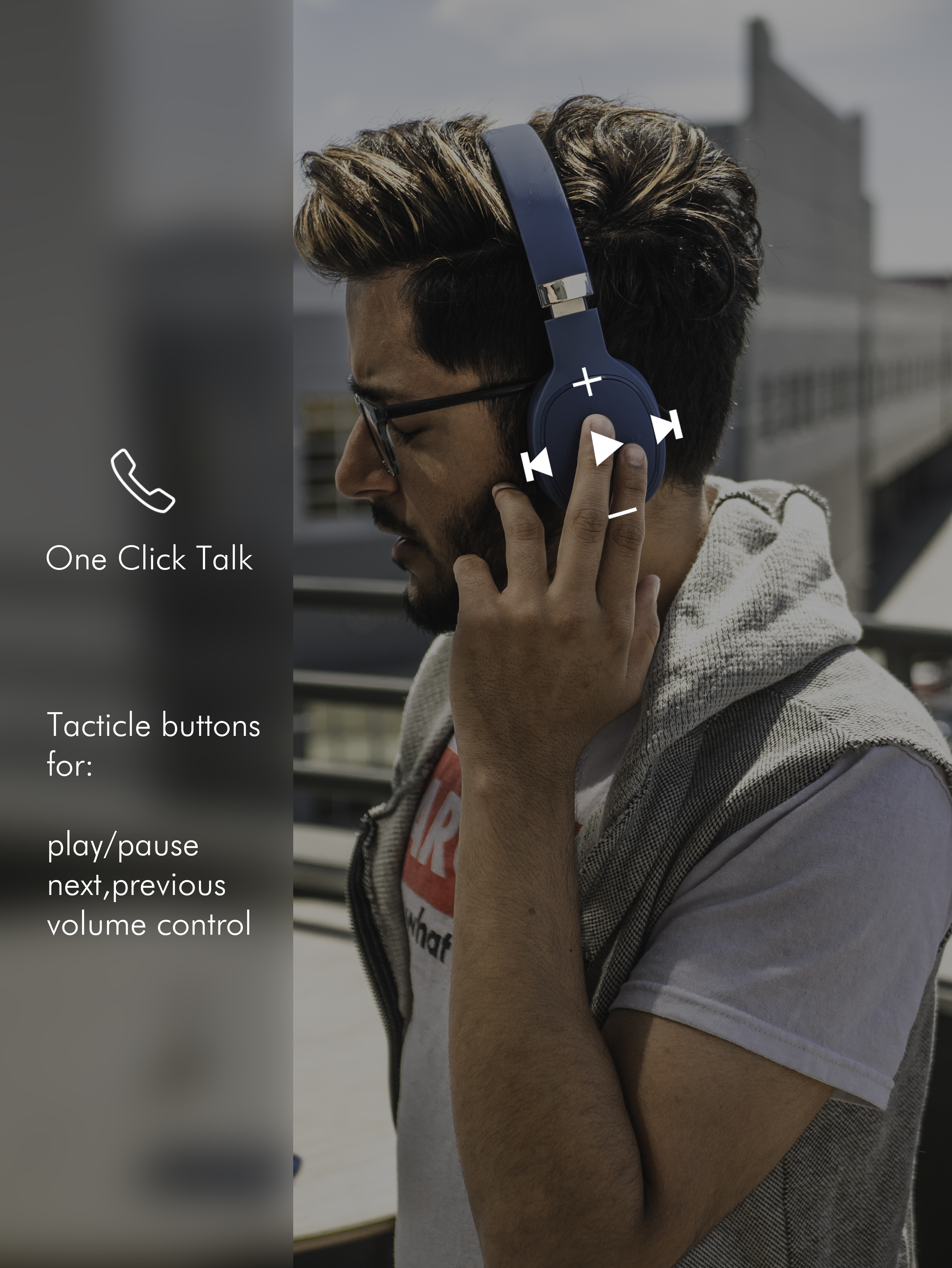 Wireless Bluetooth 5.0 Over Ear Stereo Gaming Headphone Headset with Microphone - Picture 12 of 22