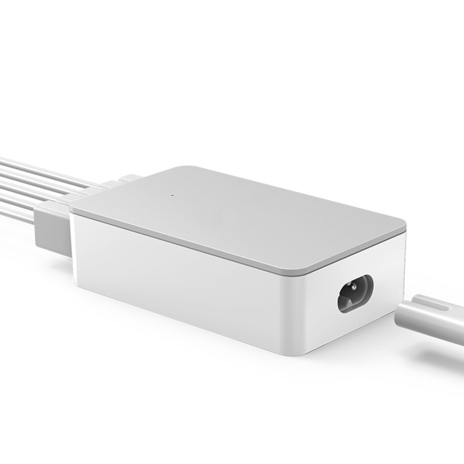 40W 5 USB Fast Charging Multi Port Hub Station Desktop Wall Cell Phone Charger