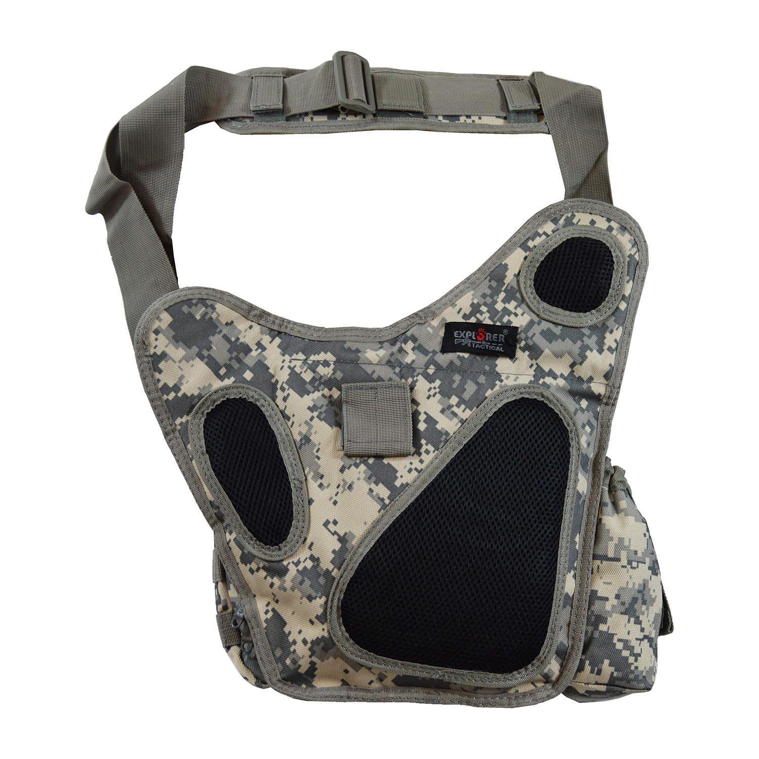 Every Day Carry Tactical Messenger MOLLE Side Sling Shoulder Bag w/Pistol Pocket eBay