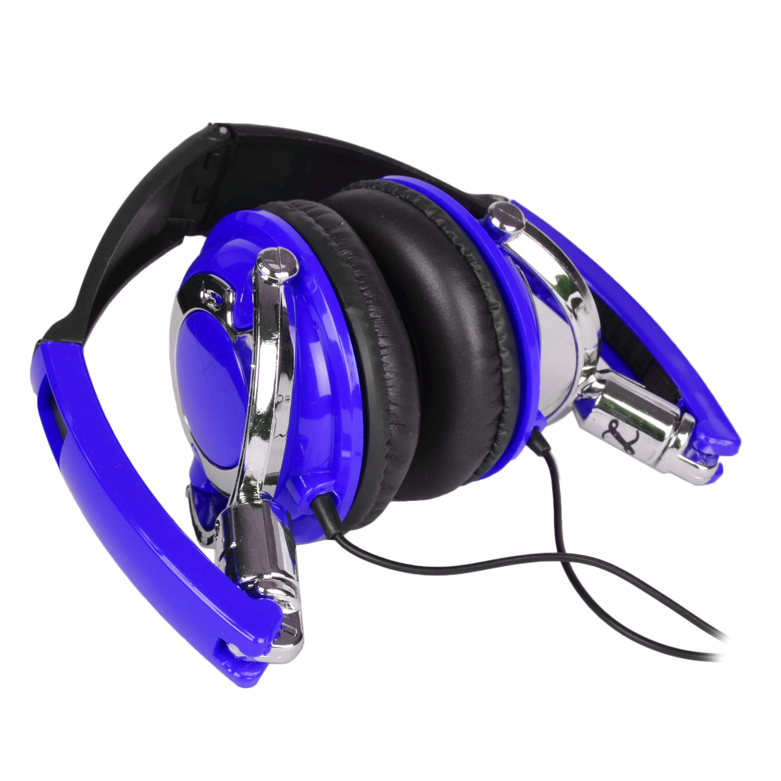 Dj Series On Ear Folding Computer Headphones W/ Inline microphone Volume Control | eBay