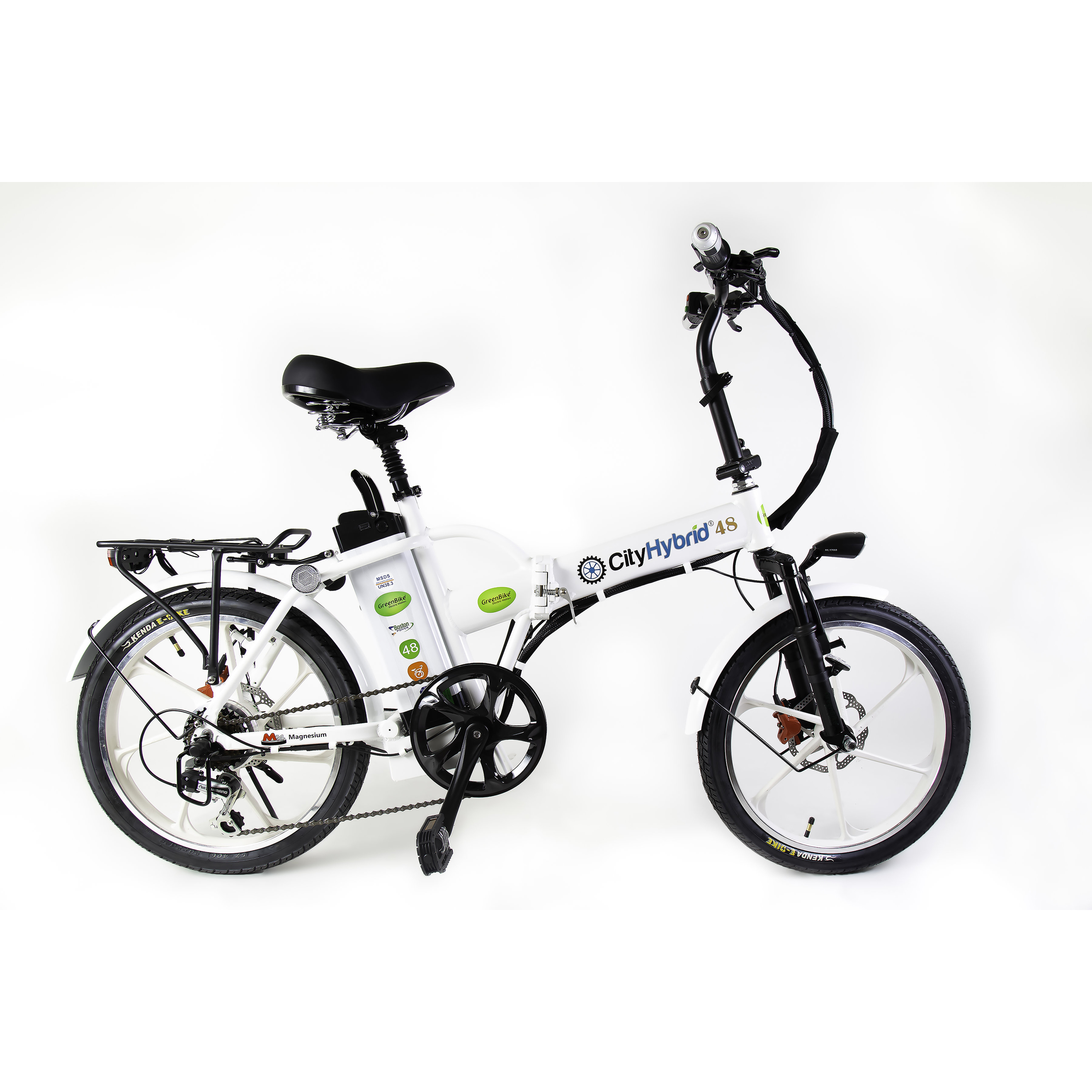 GreenBike Electric Motion 2018 City Hybrid 350W 48V Folding Electric Bike